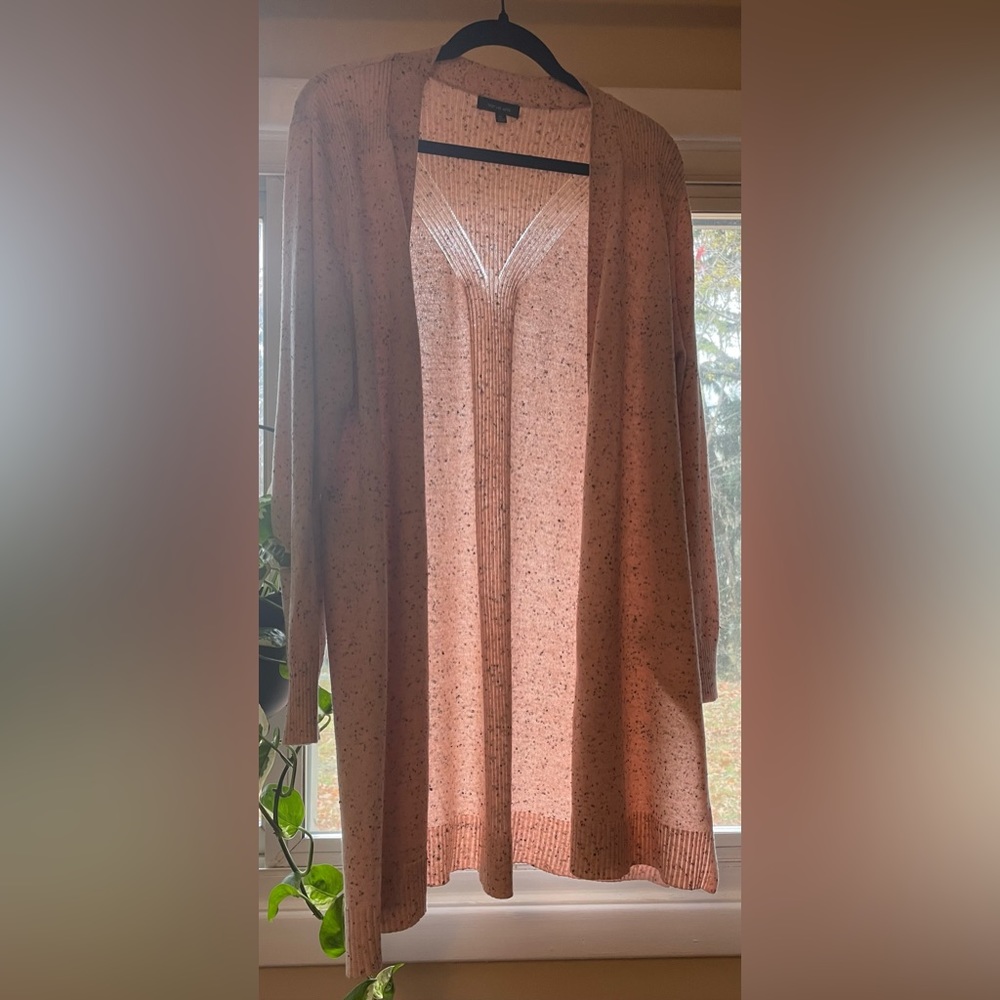 VERVE AMI XL Pink Cardigan Sweater